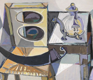 birolli astratto olio tela