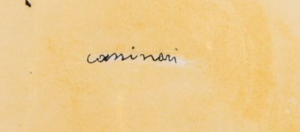 cassinari firma artista