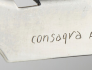 consagra scultore firma