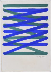 piero dorazio reticolo su carta anni 60