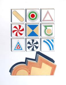 lucio del pezzo grafica