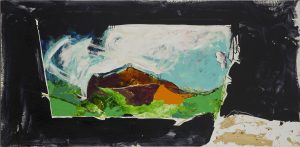 mario schifano paesaggio notturno anni 90