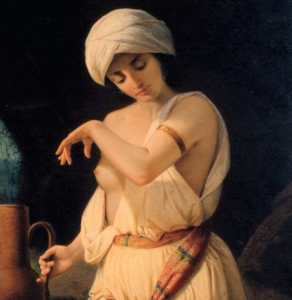 ignazio affanni quadro donna