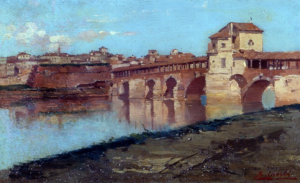 ezechiele acerbi quadro paesaggio