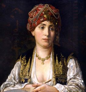 tito agujari quadri dipinto di donna